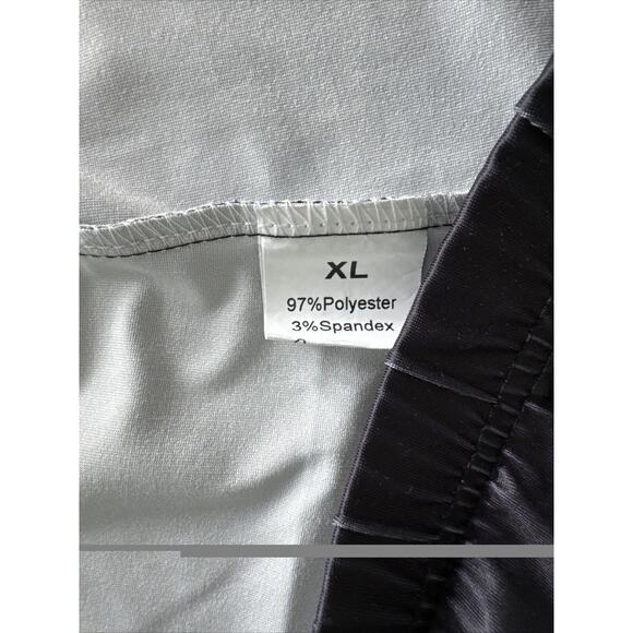 Unbranded Turkey Sunglasses Leggings XL Funny Meme Print Black Stretch Pants - Picture 4 of 6